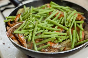 Crabes et crevettes au lait de coco © Quentin Gaudillière