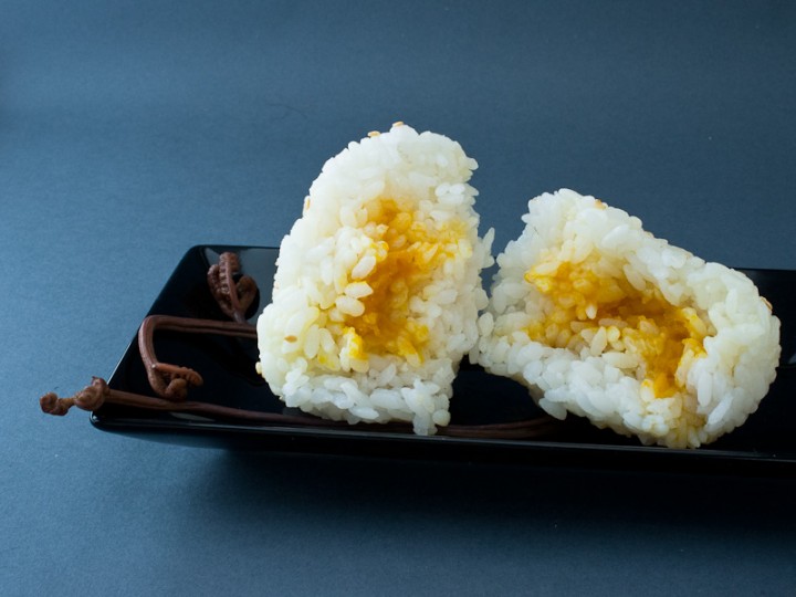 Onigiri kabocha © Camille Oger