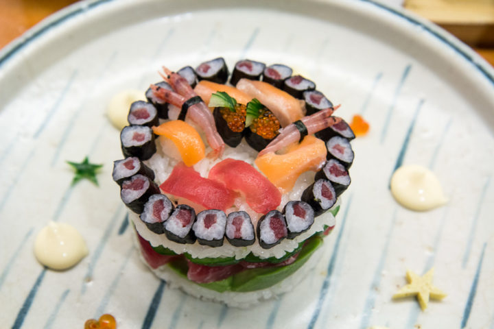 Sushi à étages © Camille Oger