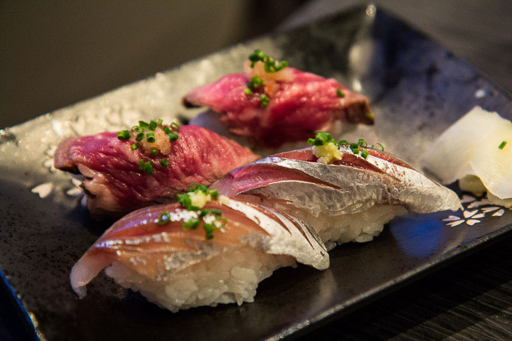 Sushi de sardine de Méditerranée © Camille Oger