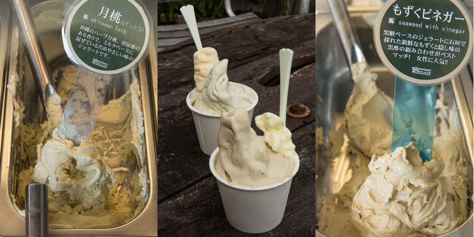 Glaces aux algues et aux herbes © Camille Oger Glaces aux algues et aux herbes © Camille Oger