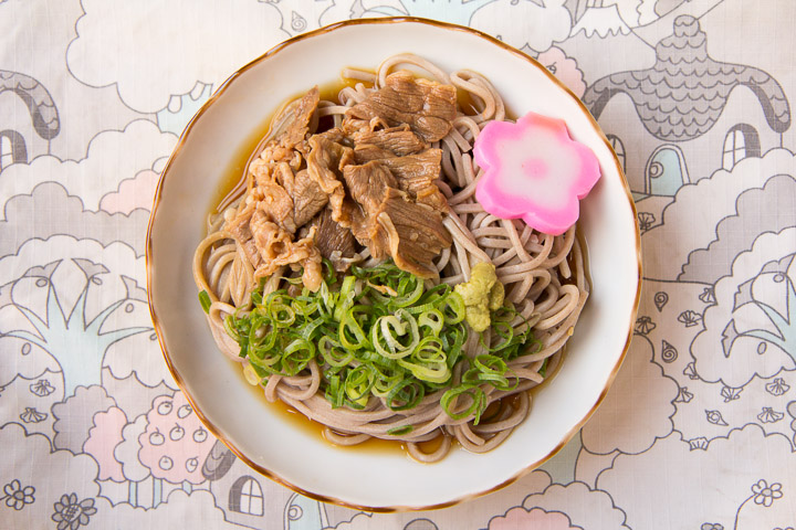 Soba au boeuf et wasabi © Camille Oger