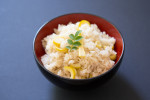 Takenoko gohan ou riz aux pousses de bambou © Camille Oger