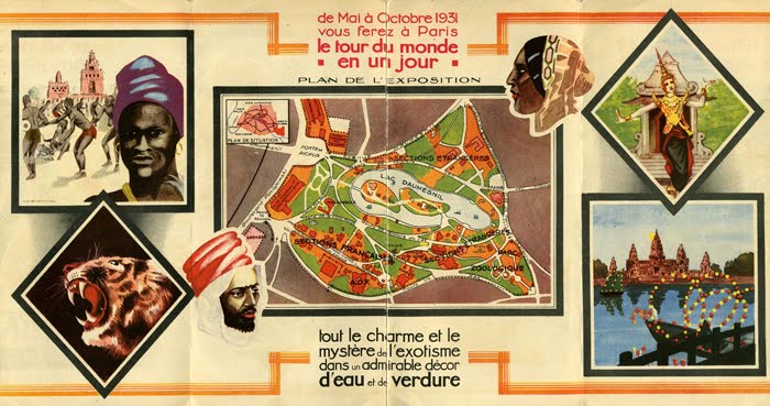 Affiche de l'exposition coloniale à Paris, 1931